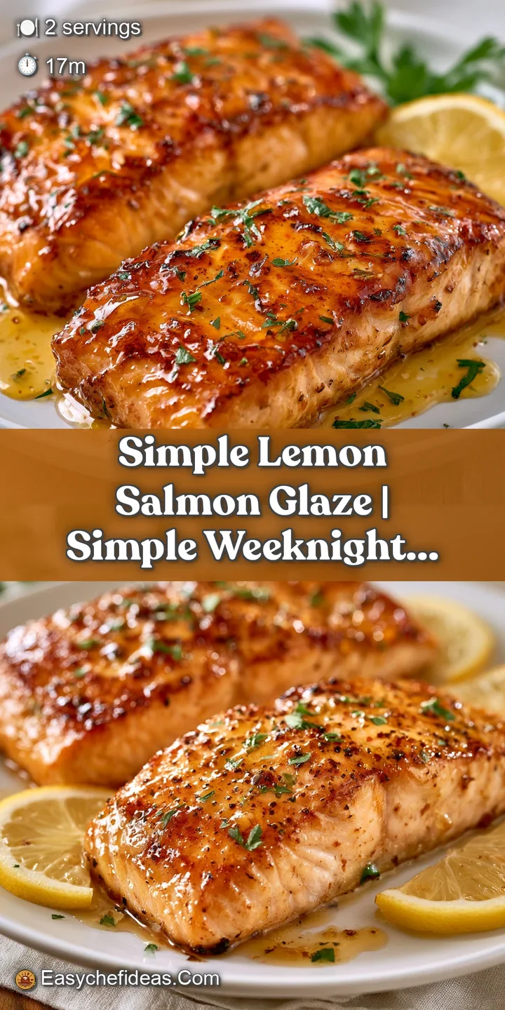 Close-up of glistening salmon flakes coated in a golden citrus glaze with a sprig of fresh, bright green dill.