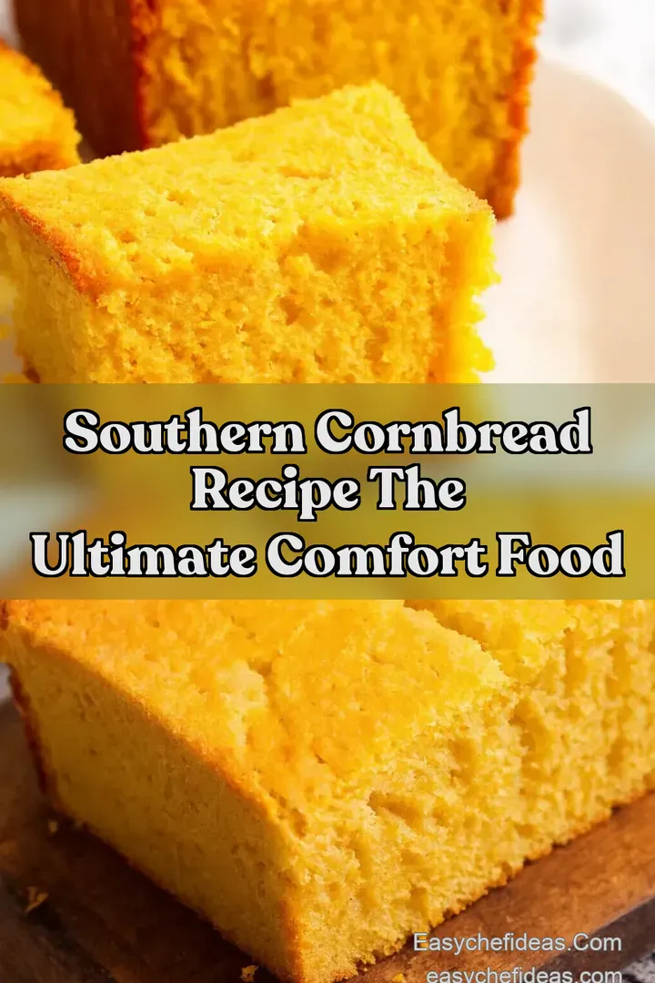 Southern Cornbread Recipe The ULTIMATE Comfort Food