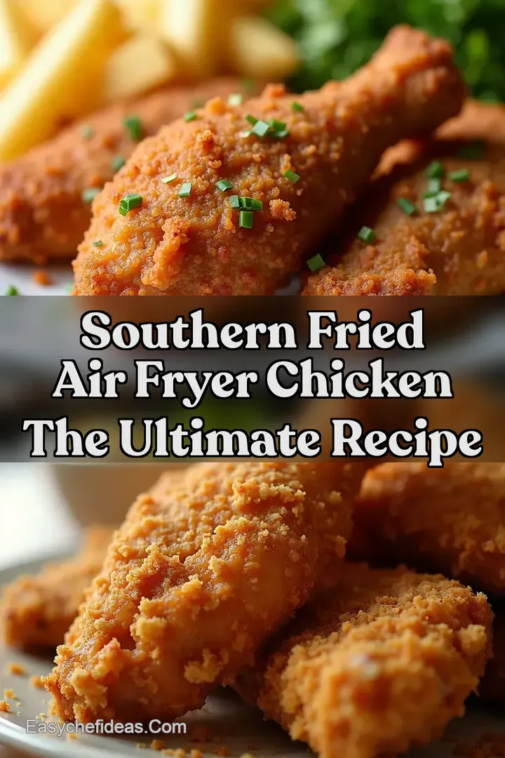 Southern Fried Air Fryer Chicken The Ultimate Recipe