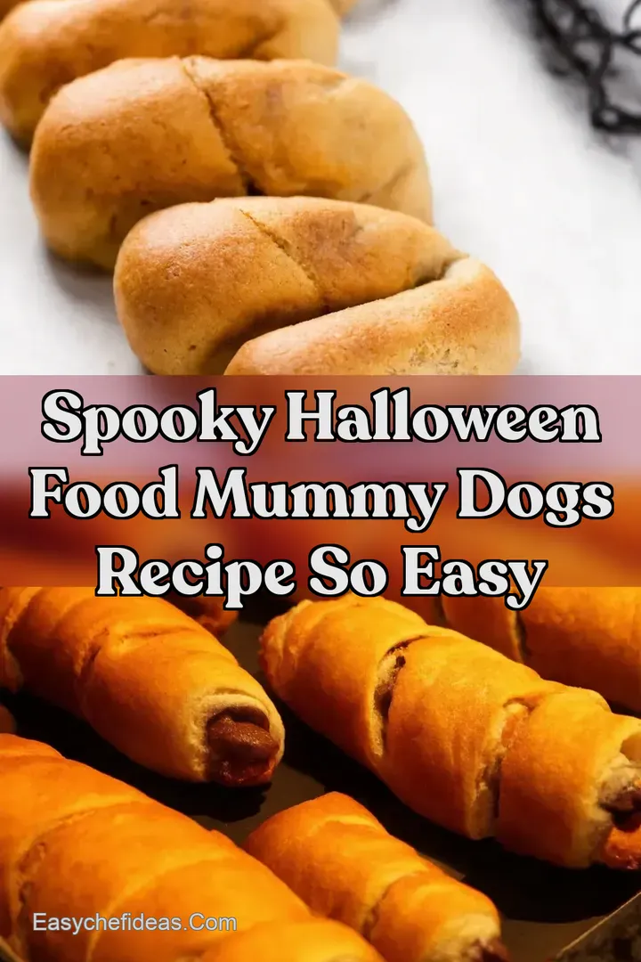 Spooky Halloween Food Mummy Dogs Recipe So Easy