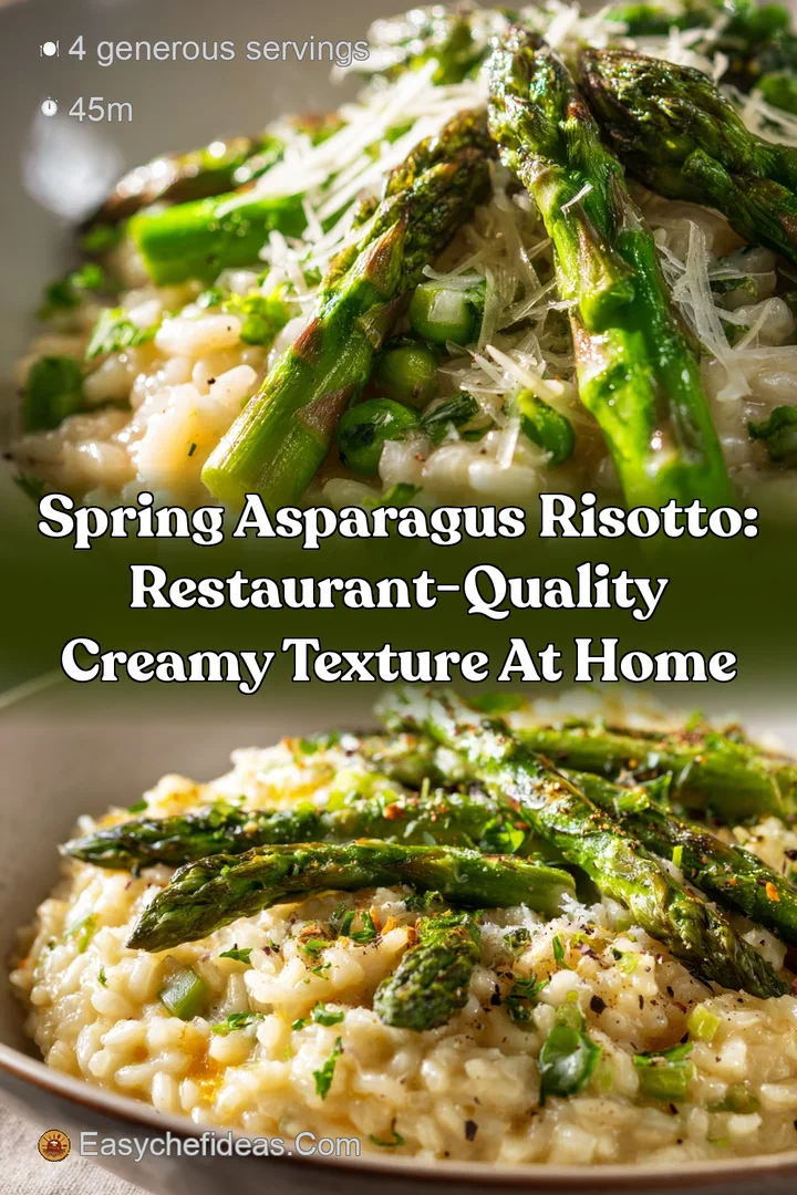 Spring Asparagus Risotto: Restaurant-Quality Creamy Texture at Home