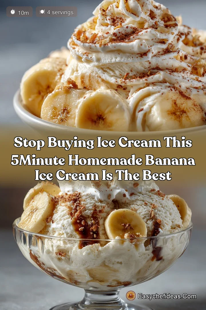Stop Buying Ice Cream This 5Minute Homemade Banana Ice Cream is the Best