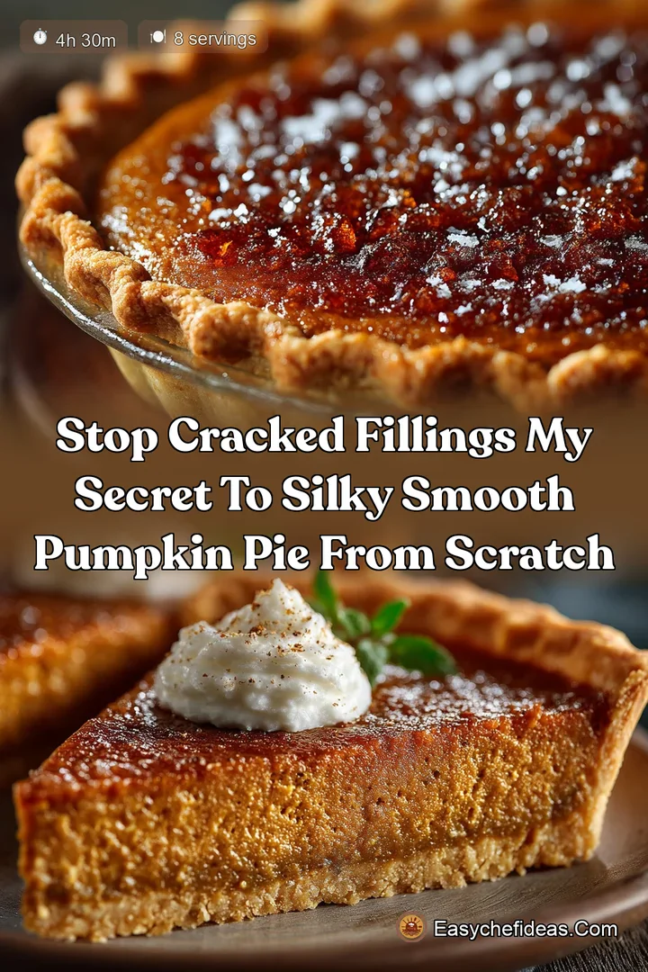 Stop Cracked Fillings My Secret to Silky Smooth Pumpkin Pie from Scratch