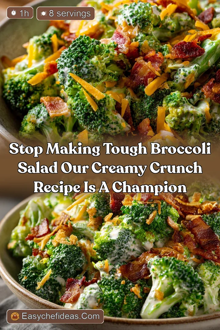 Stop Making Tough Broccoli Salad Our Creamy Crunch Recipe is a Champion