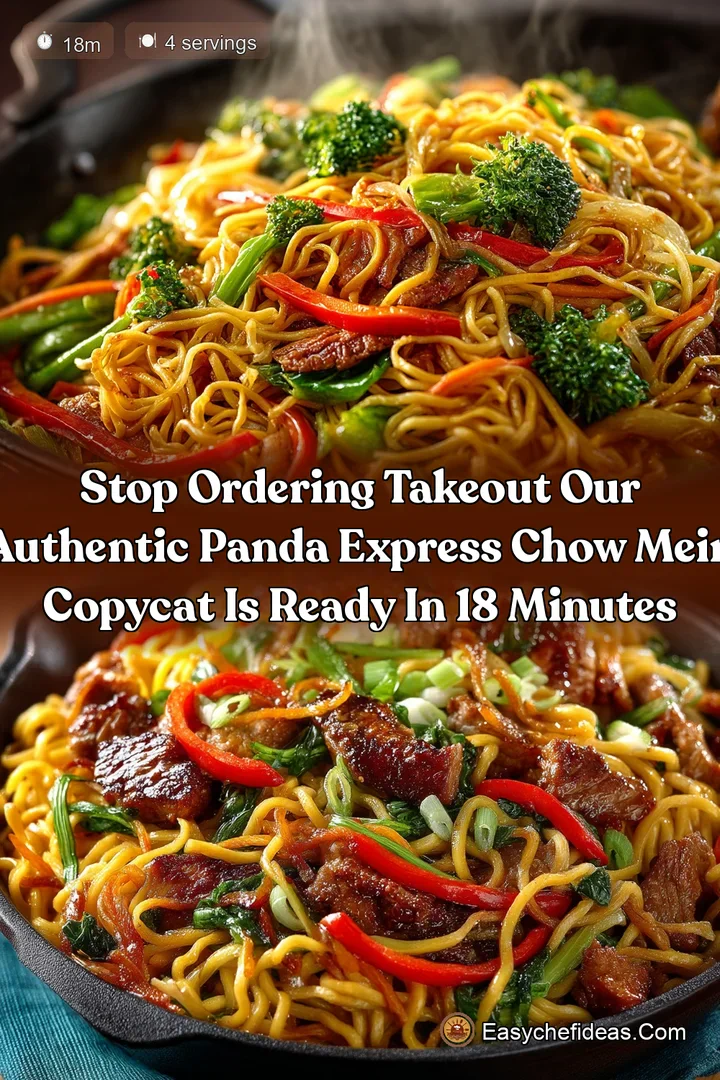 Stop Ordering Takeout Our Authentic Panda Express Chow Mein Copycat is Ready in 18 Minutes