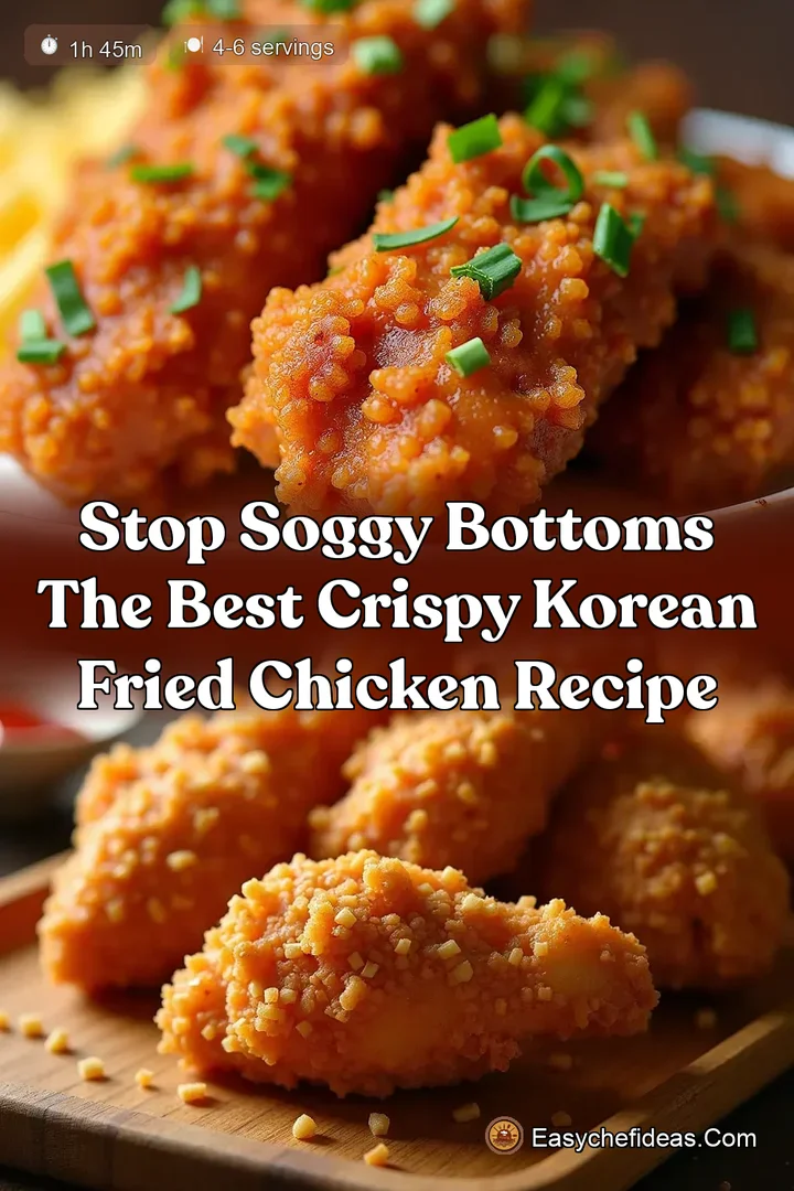 Stop Soggy Bottoms The Best Crispy Korean Fried Chicken Recipe