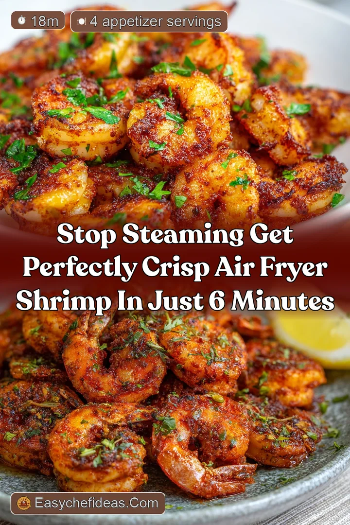 Stop Steaming Get Perfectly Crisp Air Fryer Shrimp in Just 6 Minutes