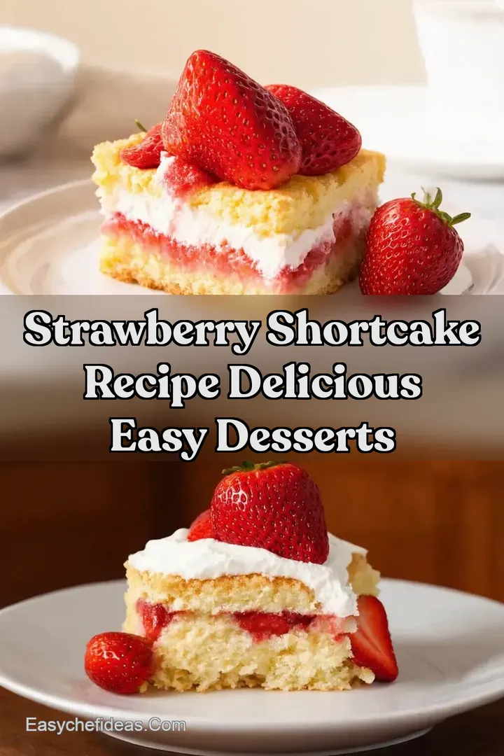 Strawberry Shortcake Recipe Delicious Easy Desserts
