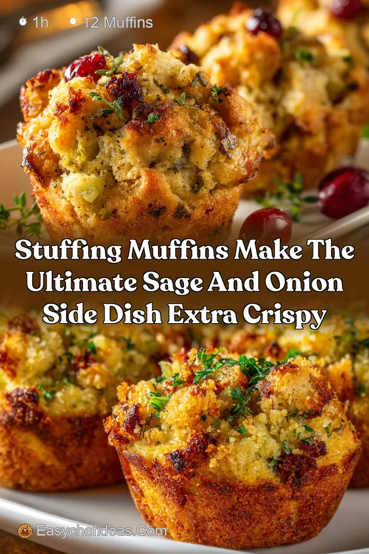 Stuffing Muffins Make the Ultimate Sage and Onion Side Dish Extra Crispy