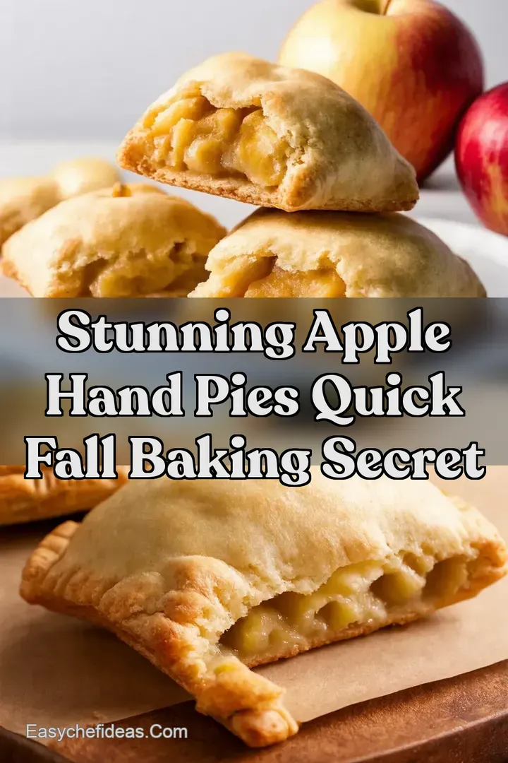 Stunning Apple Hand Pies Quick Fall Baking Secret