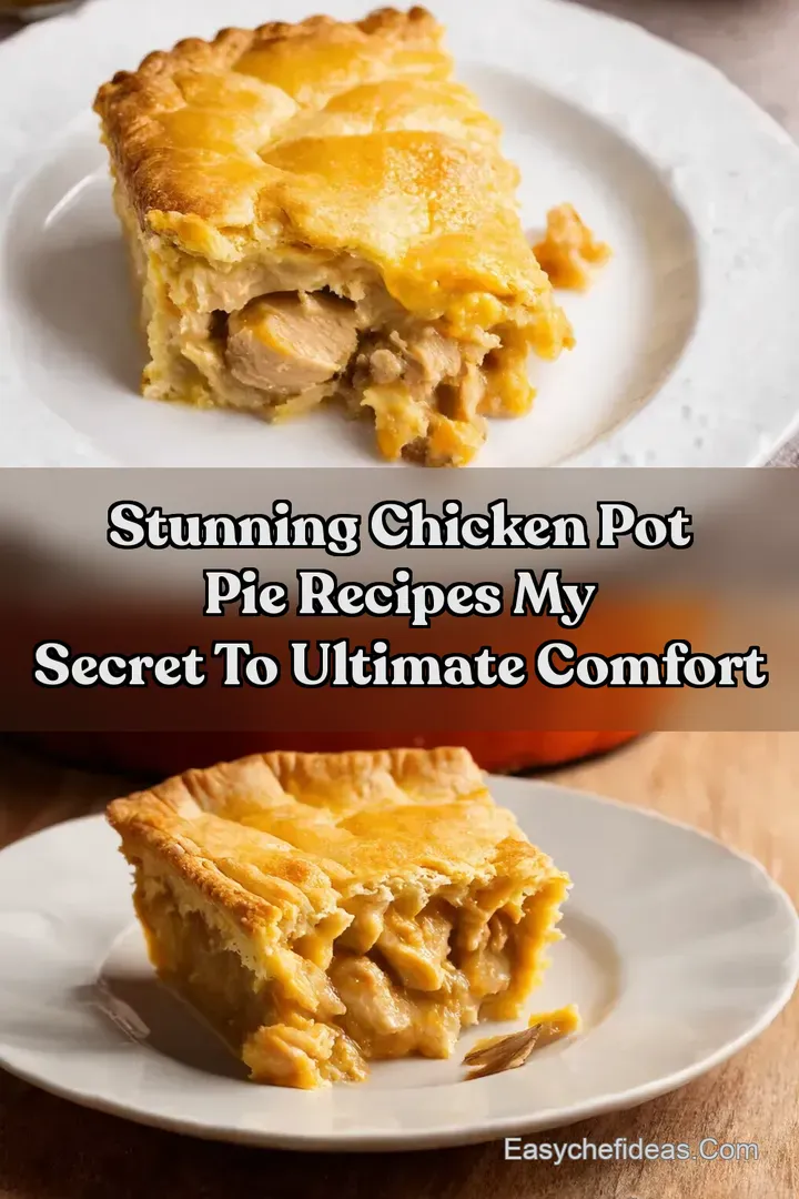 Stunning Chicken Pot Pie Recipes My Secret To Ultimate Comfort