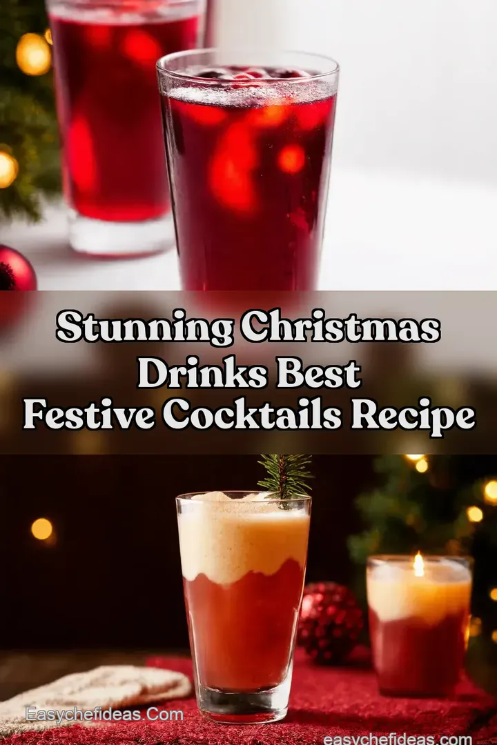 Stunning Christmas Drinks Best Festive Cocktails Recipe