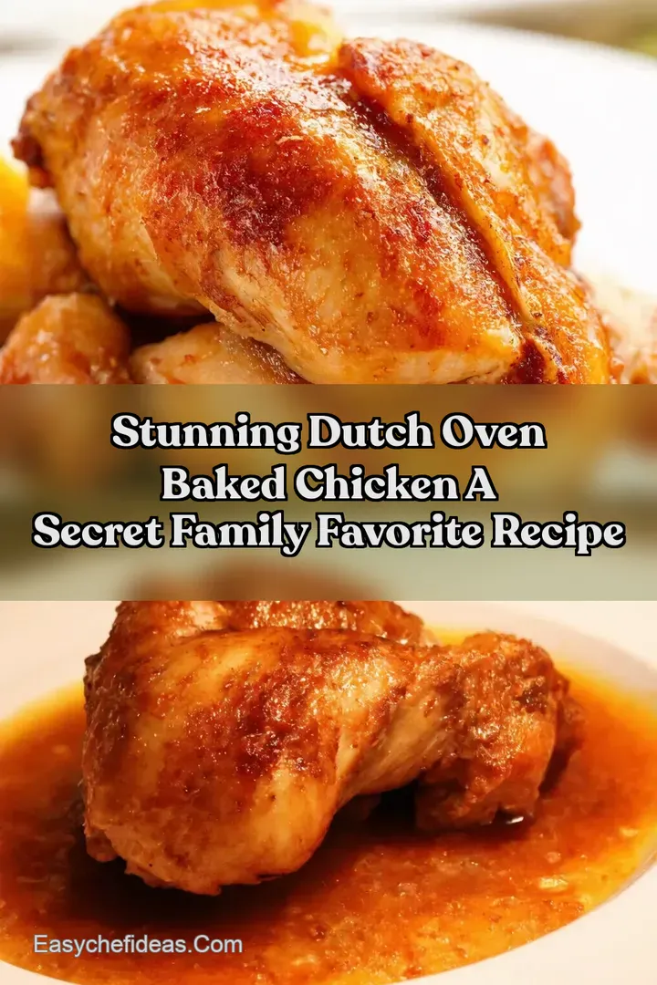 Stunning Dutch Oven Baked Chicken A Secret Family Favorite Recipe