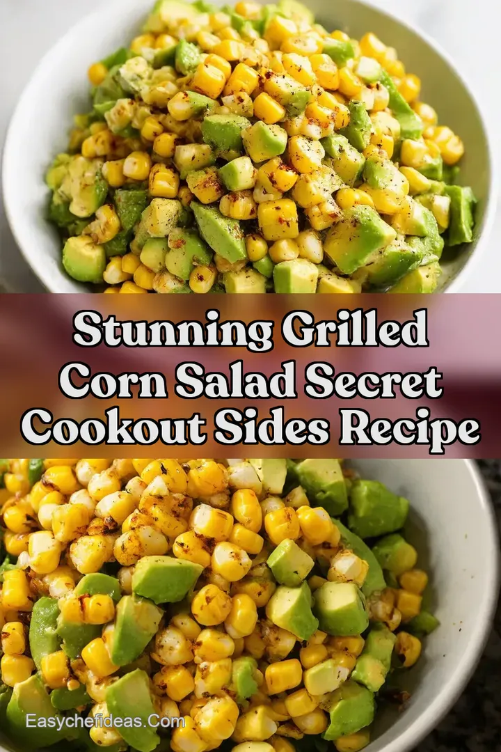 Stunning Grilled Corn Salad Secret Cookout Sides Recipe