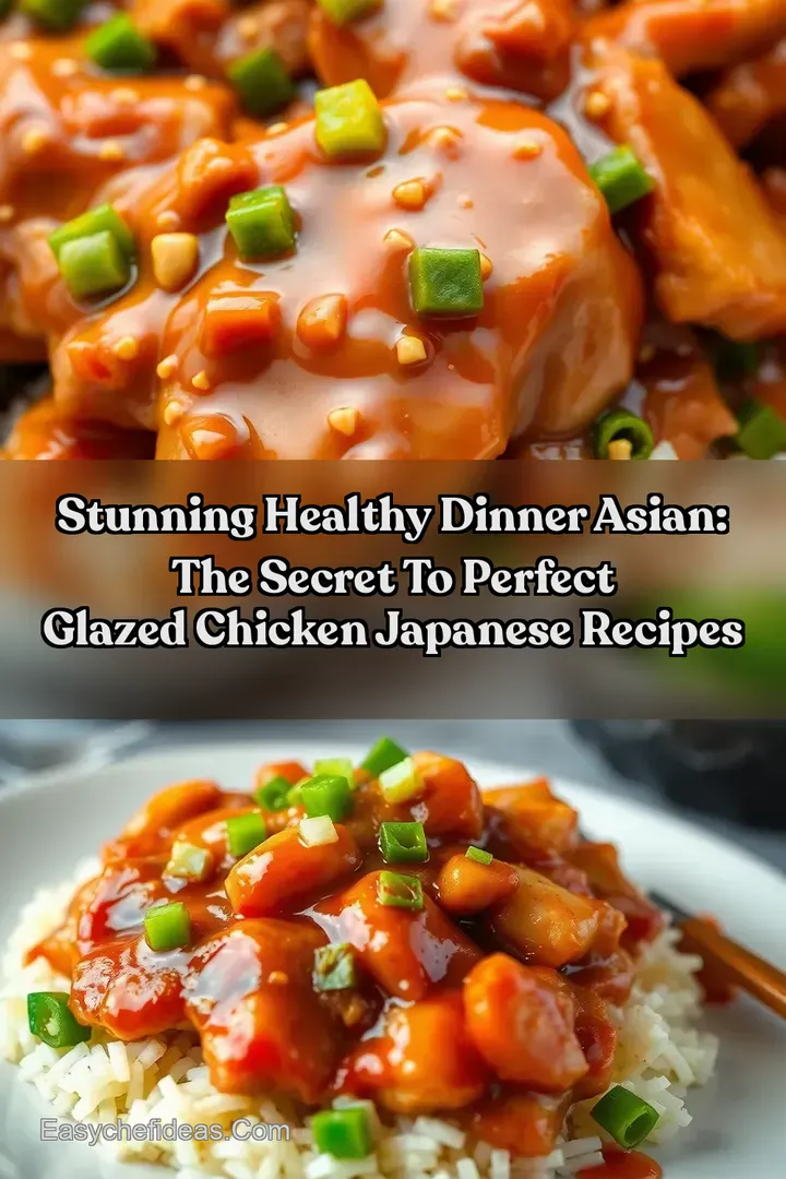 Stunning Healthy Dinner Asian: The Secret To Perfect Glazed Chicken japanese recipes