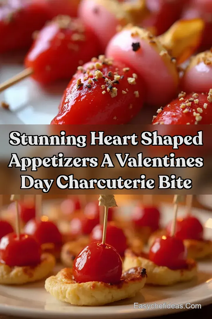 Stunning Heart Shaped Appetizers A Valentines Day Charcuterie Bite
