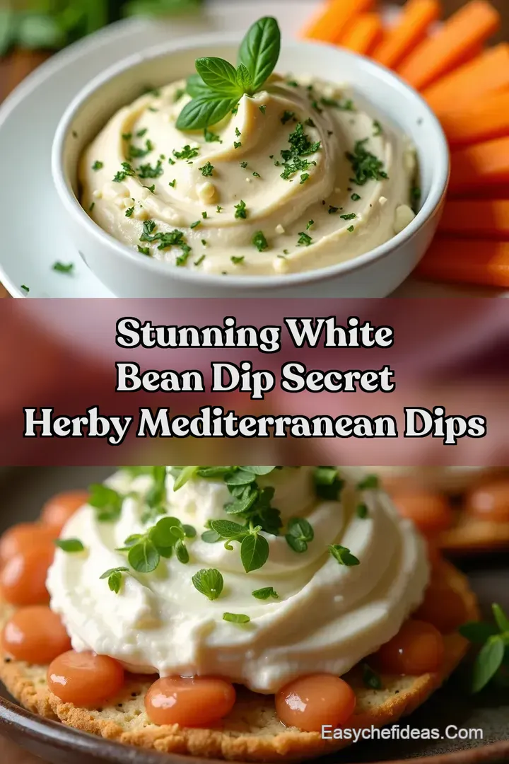 Stunning White Bean Dip Secret Herby Mediterranean Dips