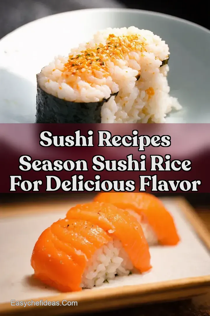 Sushi Recipes Season Sushi Rice for Delicious Flavor