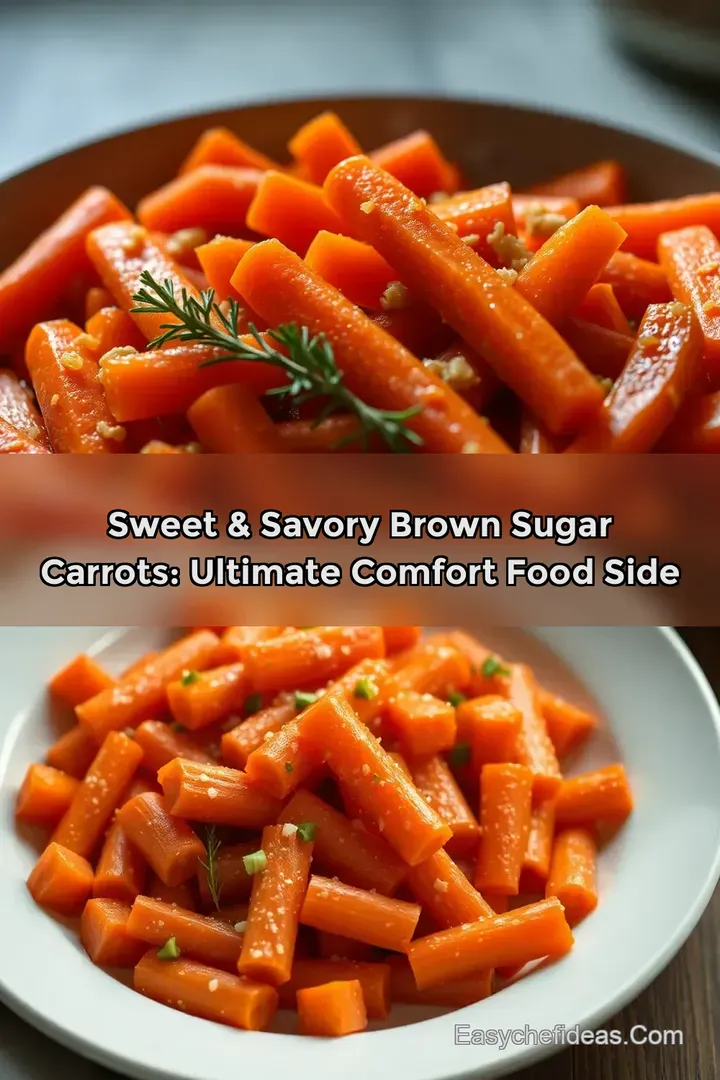 Sweet & Savory Brown Sugar Carrots: Ultimate Comfort Food Side