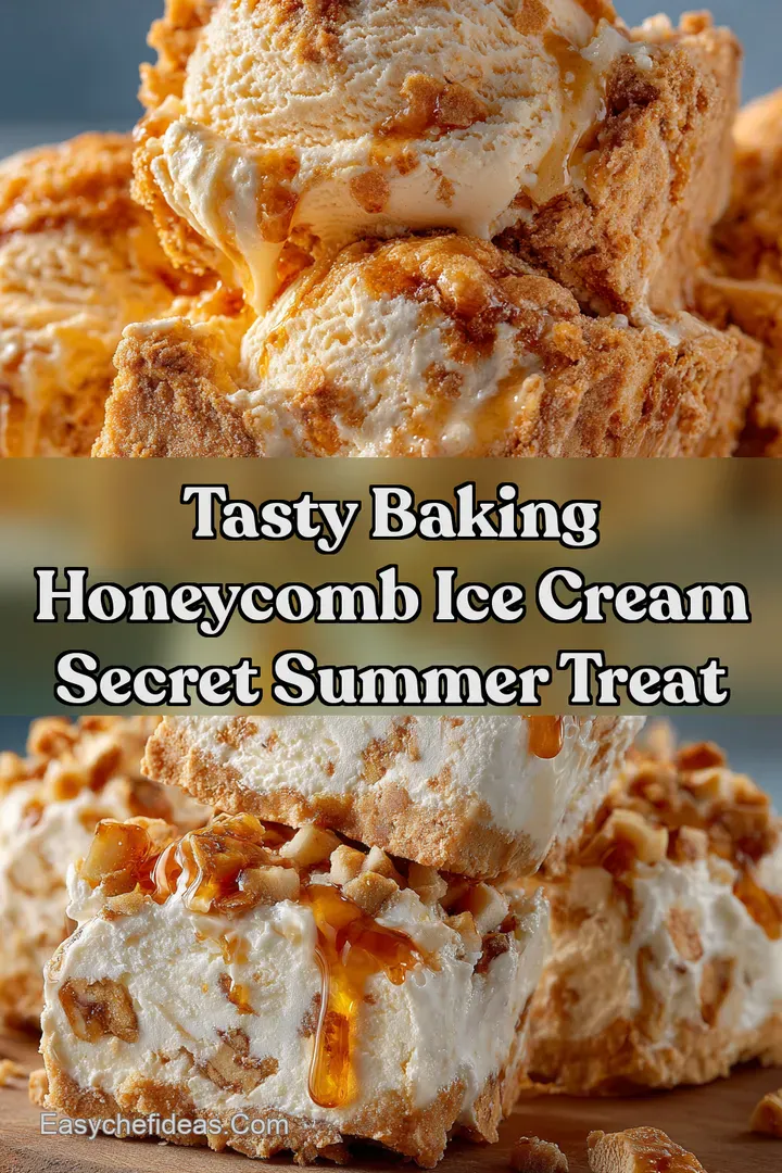 Tasty Baking Honeycomb Ice Cream Secret Summer Treat