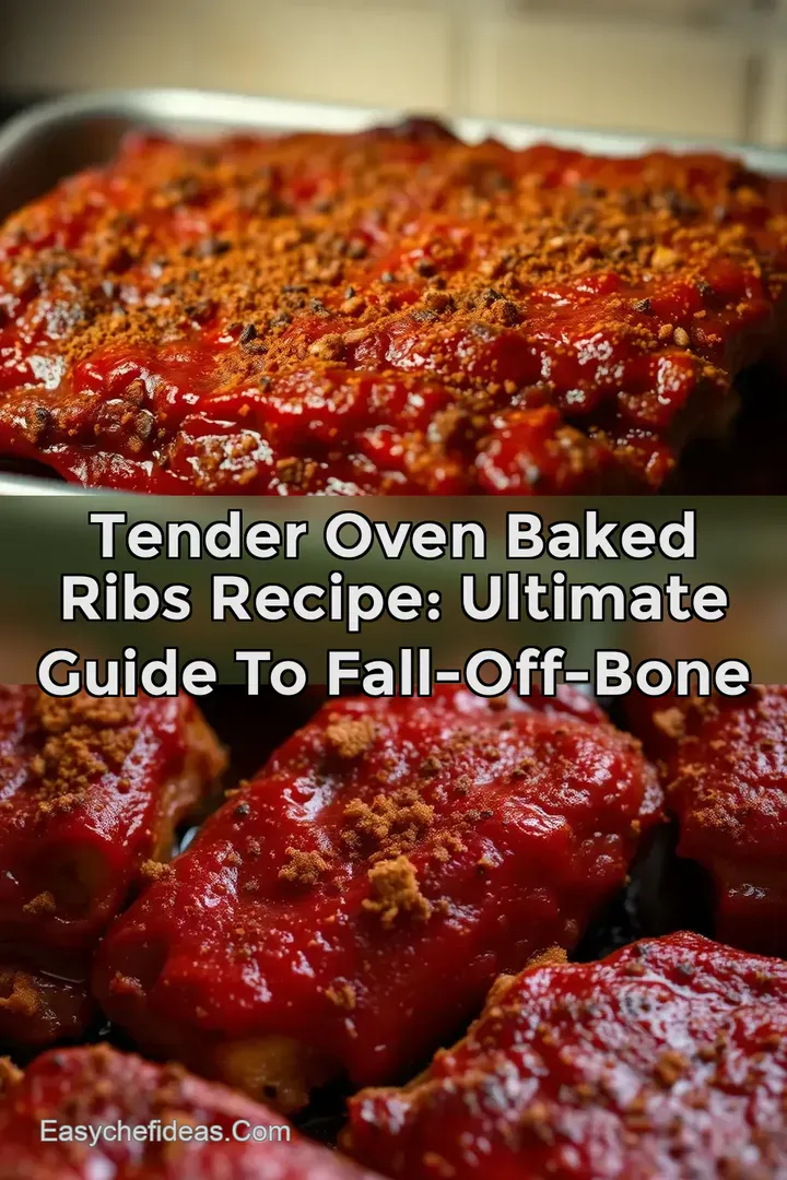 Tender Oven Baked Ribs Recipe: Ultimate Guide to Fall-Off-Bone