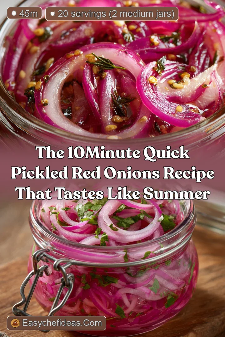 The 10Minute Quick Pickled Red Onions Recipe That Tastes Like Summer