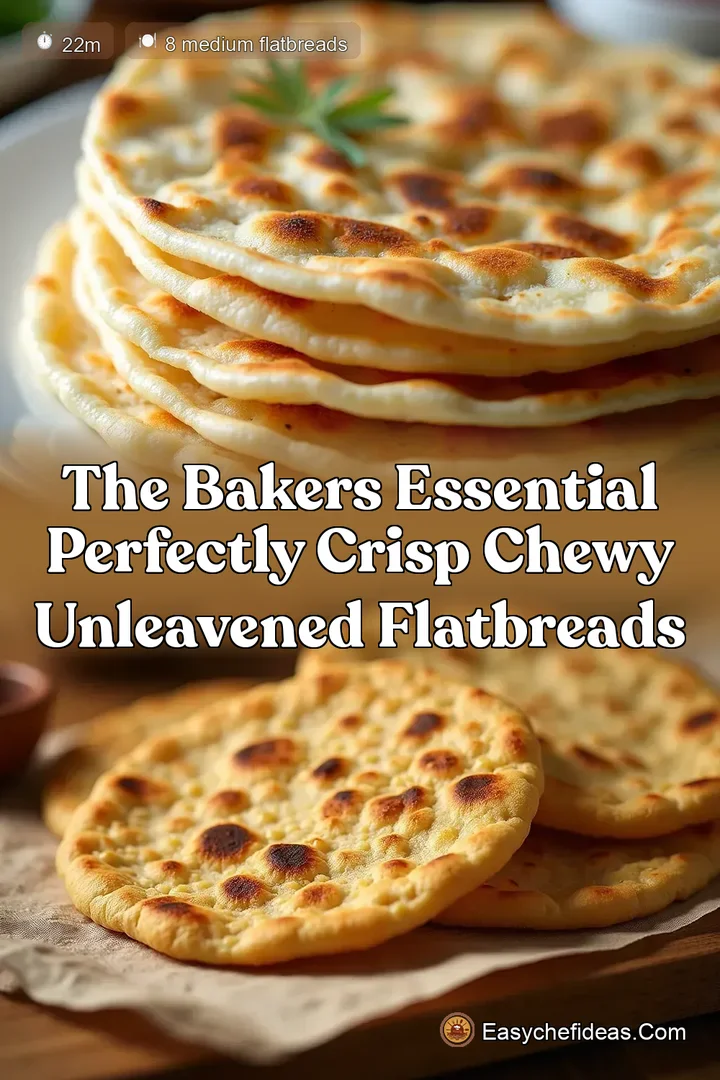 The Bakers Essential Perfectly Crisp Chewy Unleavened Flatbreads