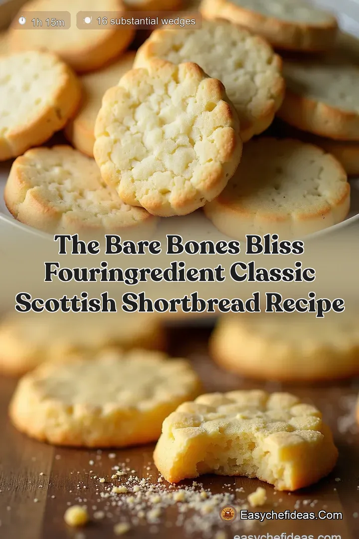 The Bare Bones Bliss FourIngredient Classic Scottish Shortbread Recipe