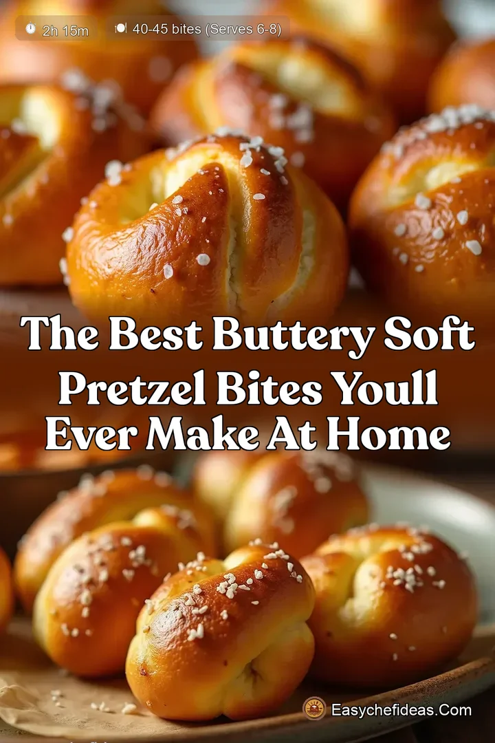The Best Buttery Soft Pretzel Bites Youll Ever Make at Home