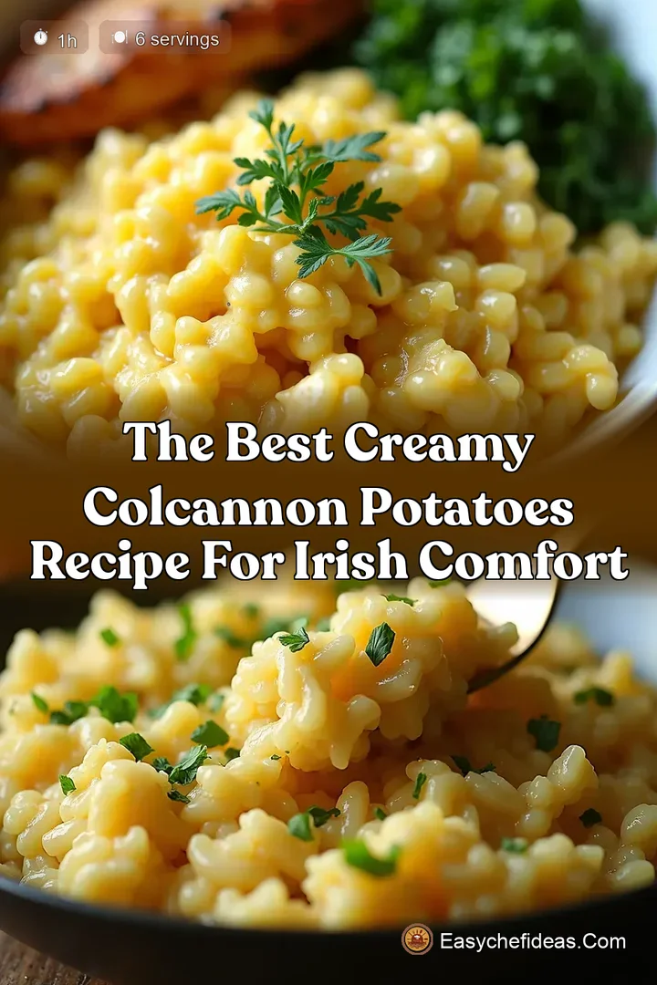 The Best Creamy Colcannon Potatoes Recipe for Irish Comfort