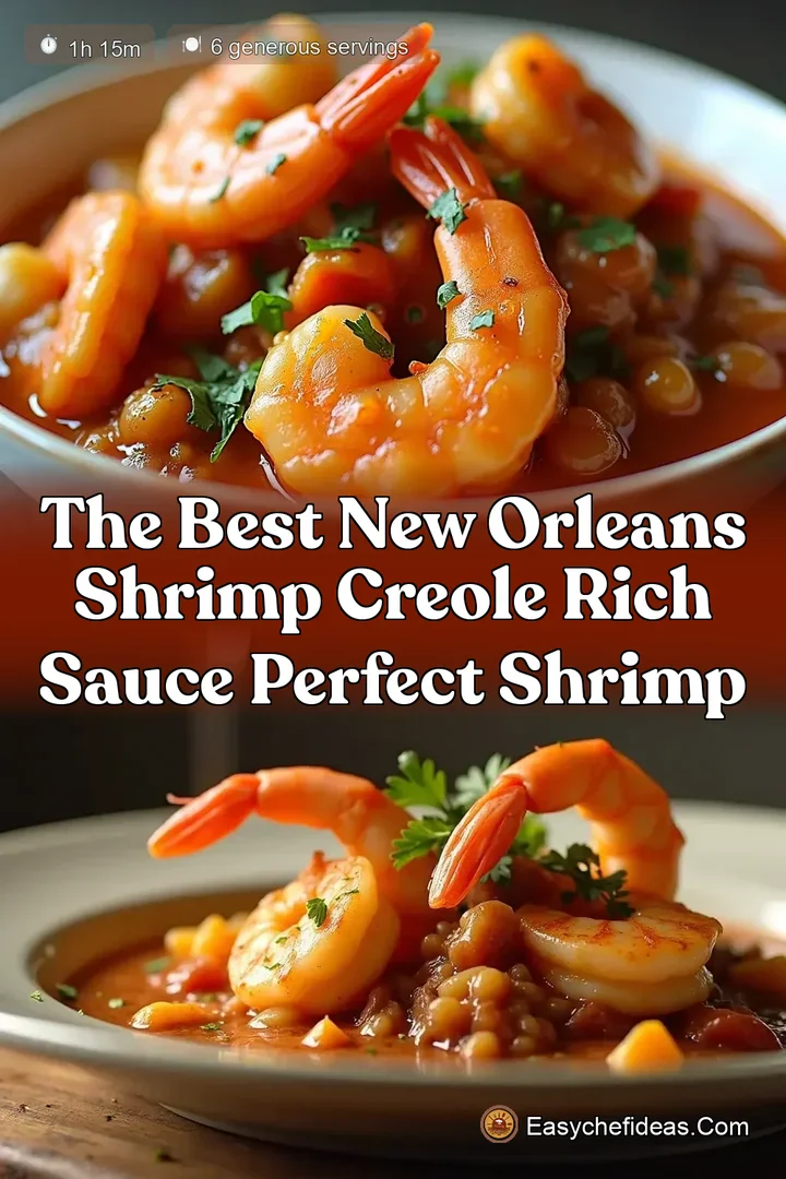 The Best New Orleans Shrimp Creole Rich Sauce Perfect Shrimp