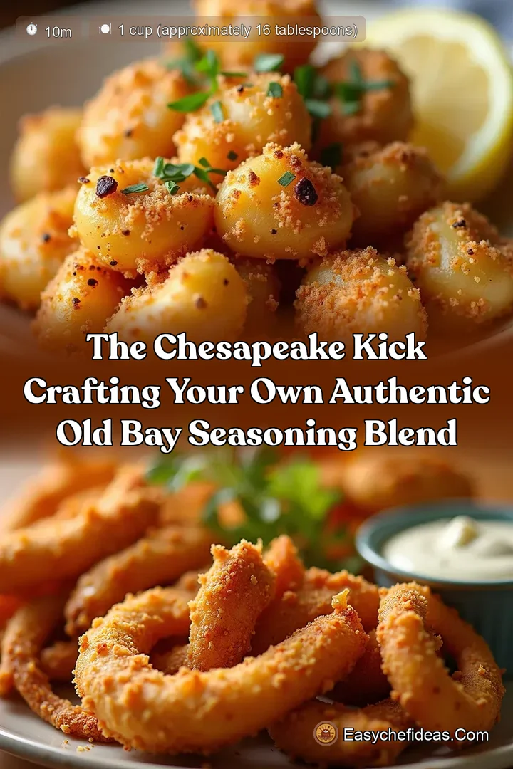 The Chesapeake Kick Crafting Your Own Authentic Old Bay Seasoning Blend