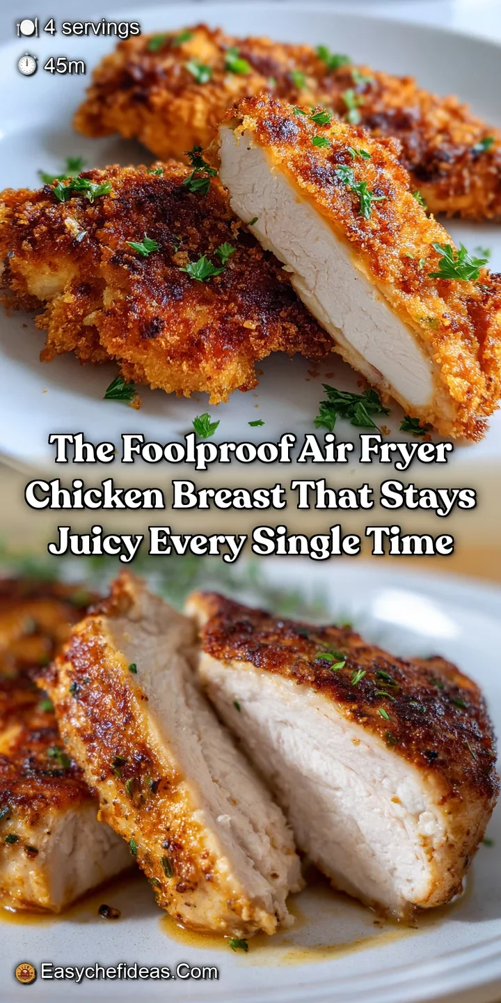 The Foolproof Air Fryer Chicken Breast That Stays Juicy Every Single Time