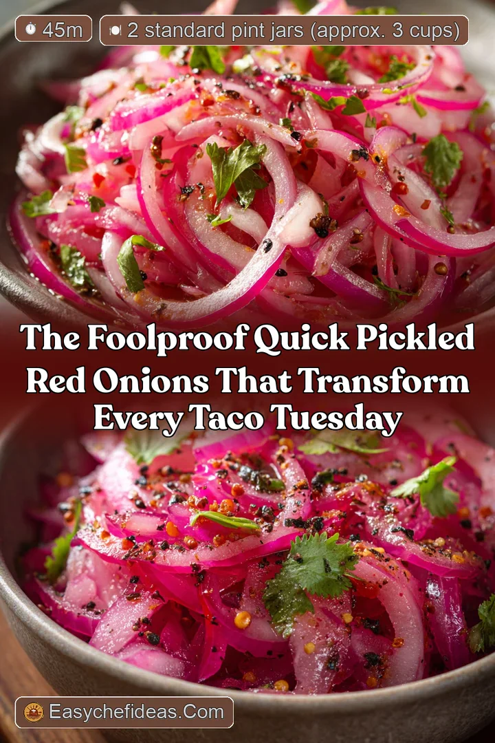 The Foolproof Quick Pickled Red Onions that Transform Every Taco Tuesday