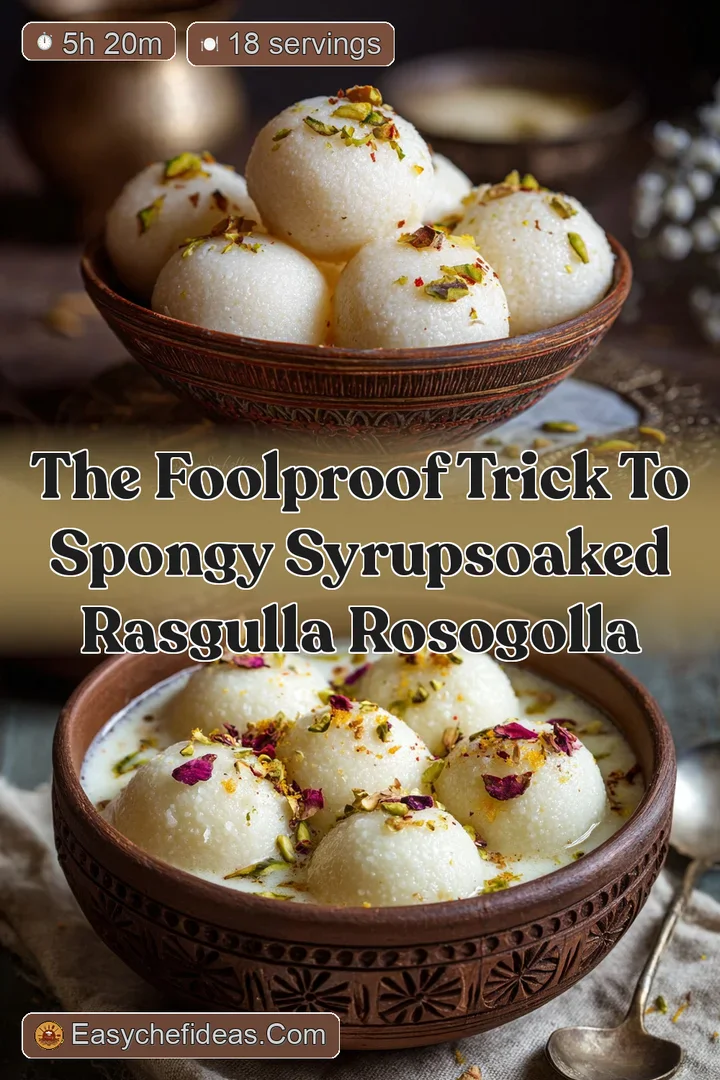 The Foolproof Trick to Spongy SyrupSoaked Rasgulla Rosogolla