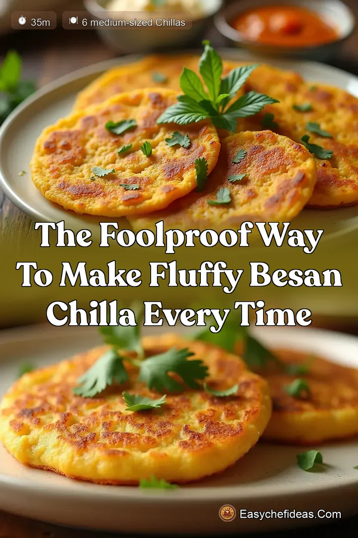 The Foolproof Way to Make Fluffy Besan Chilla Every Time