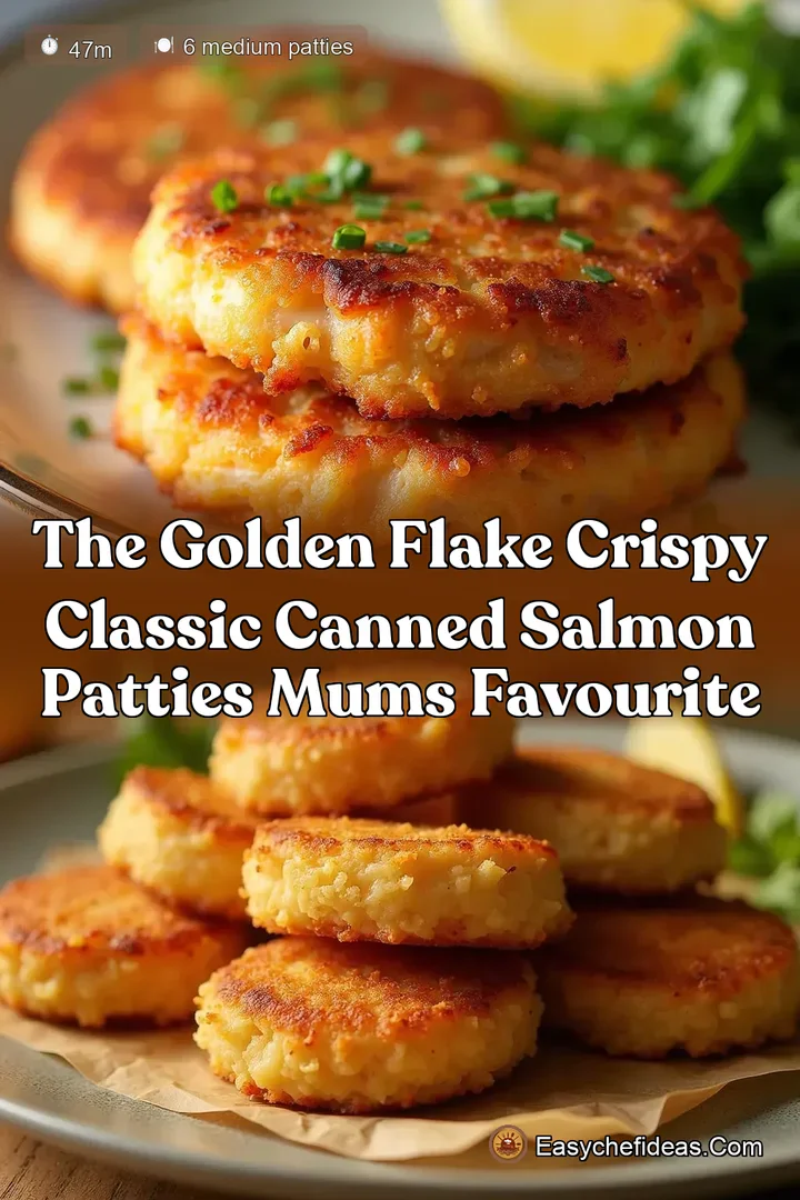 The Golden Flake Crispy Classic Canned Salmon Patties Mums Favourite