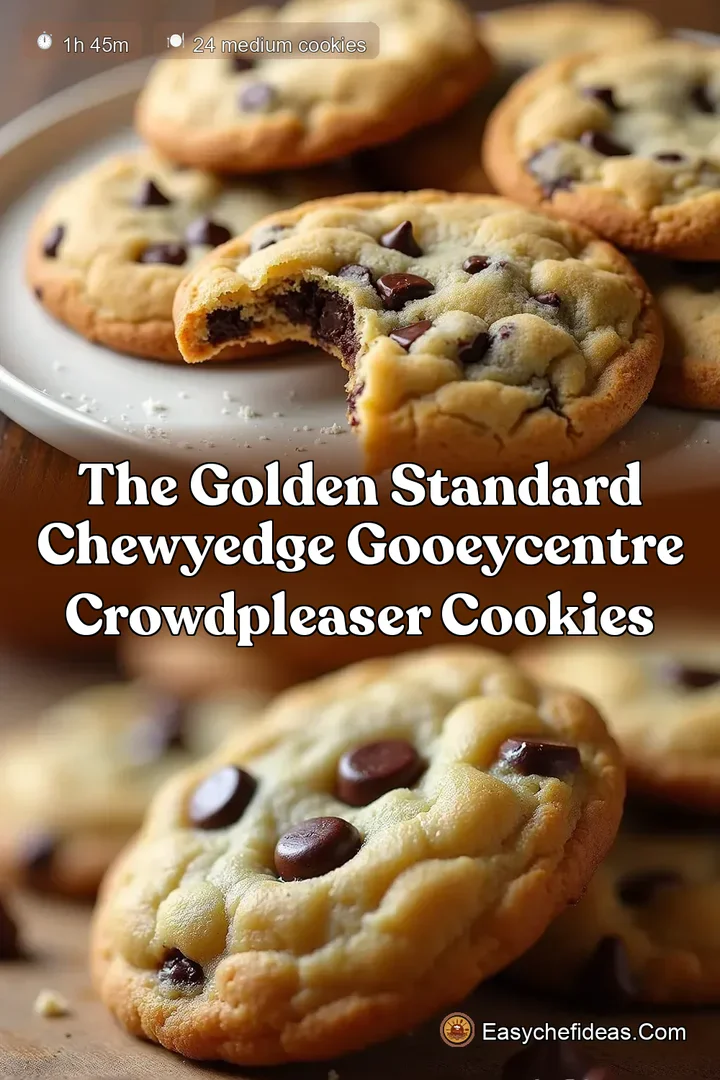 The Golden Standard ChewyEdge GooeyCentre CrowdPleaser Cookies