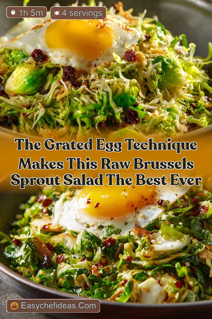 The Grated Egg Technique Makes This Raw Brussels Sprout Salad the Best Ever