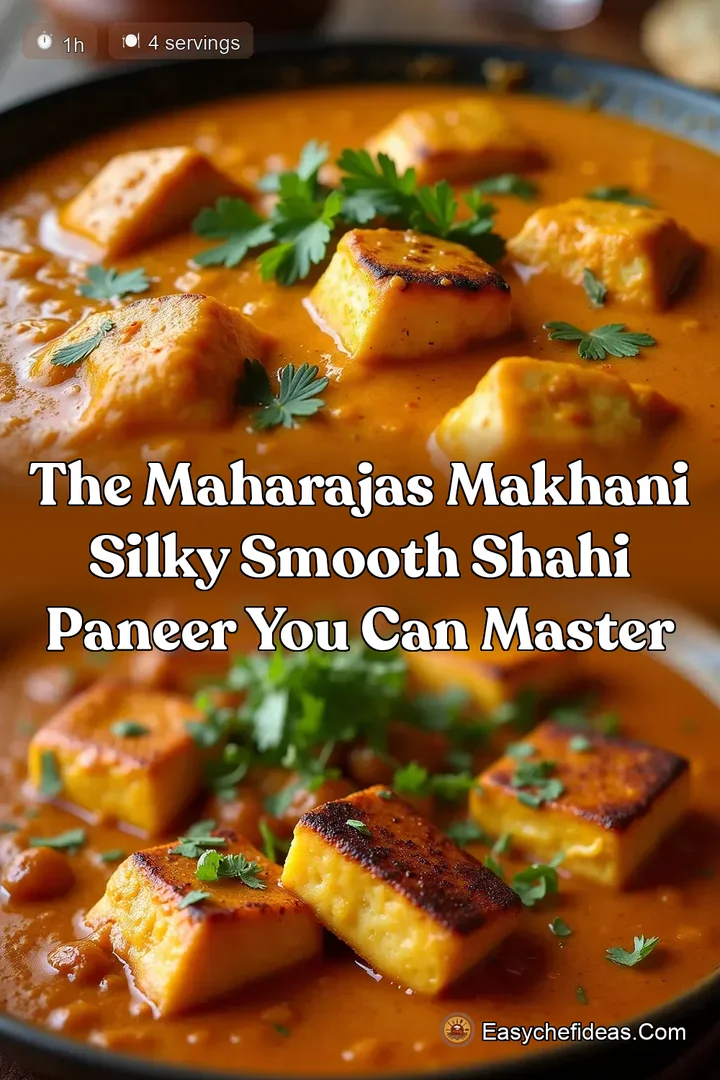 The Maharajas Makhani Silky Smooth Shahi Paneer You Can Master