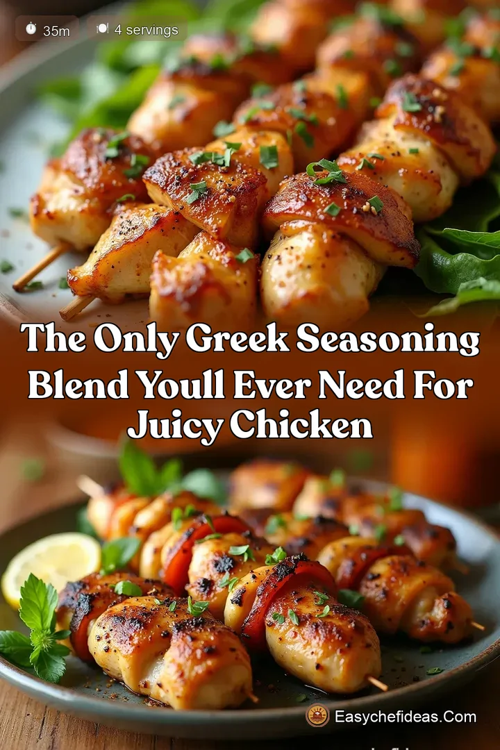 The Only Greek Seasoning Blend Youll Ever Need for Juicy Chicken