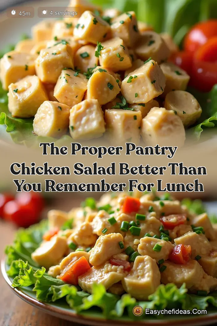 The Proper Pantry Chicken Salad Better Than You Remember for Lunch