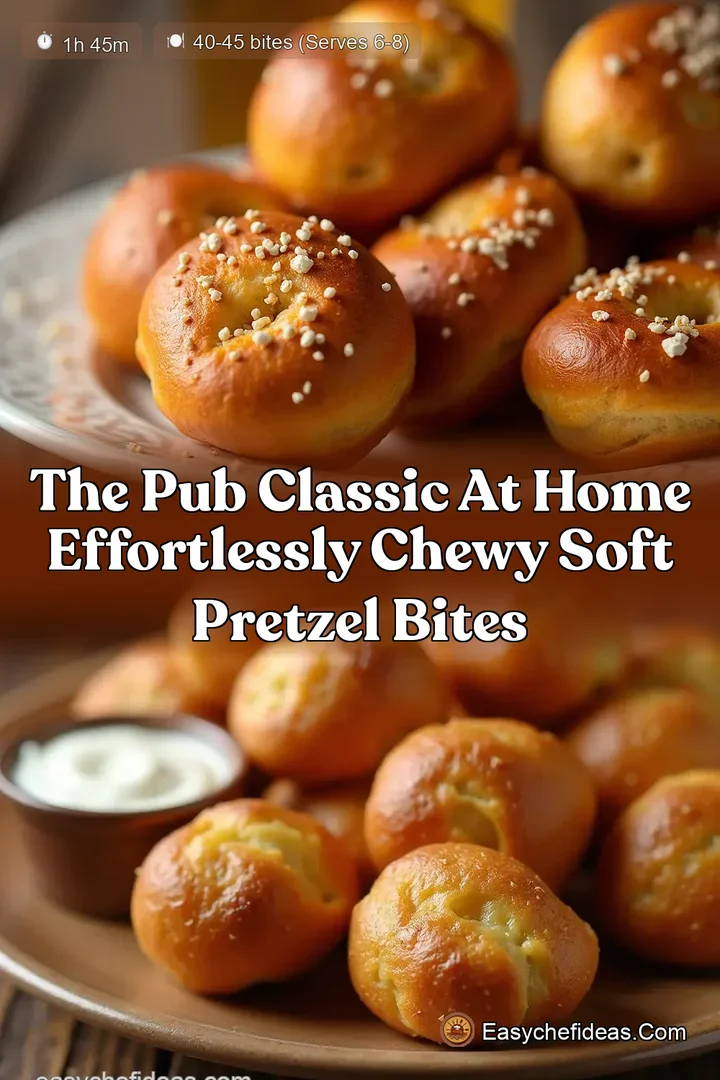 The Pub Classic at Home Effortlessly Chewy Soft Pretzel Bites