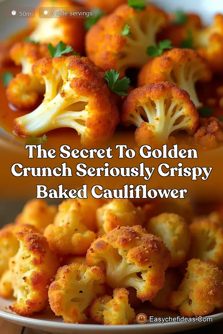 The Secret to Golden Crunch Seriously Crispy Baked Cauliflower