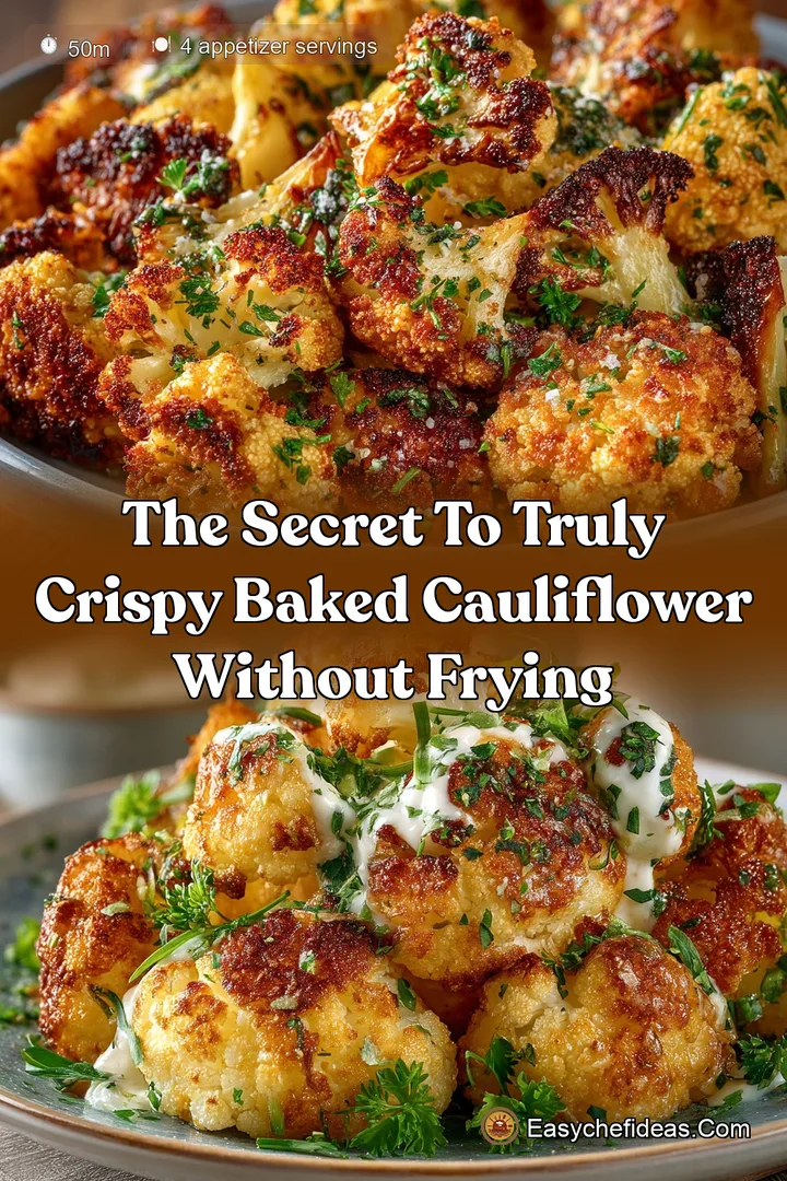 The Secret to Truly Crispy Baked Cauliflower Without Frying