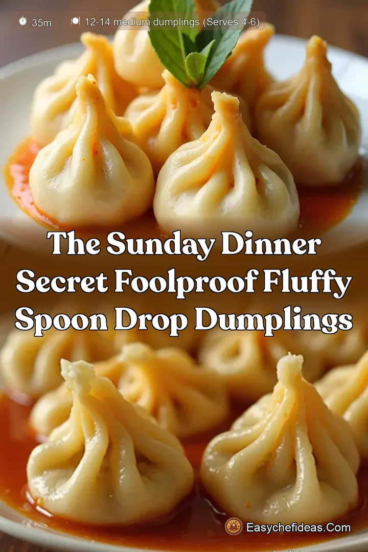 The Sunday Dinner Secret Foolproof Fluffy Spoon Drop Dumplings