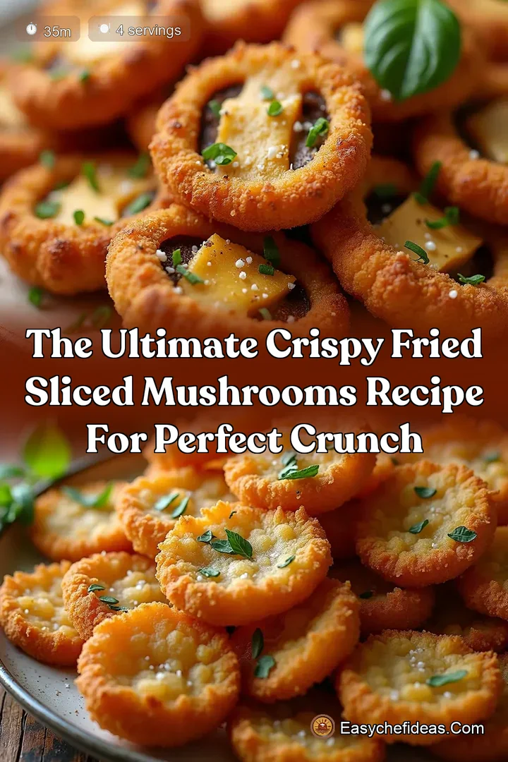 The Ultimate Crispy Fried Sliced Mushrooms Recipe for Perfect Crunch