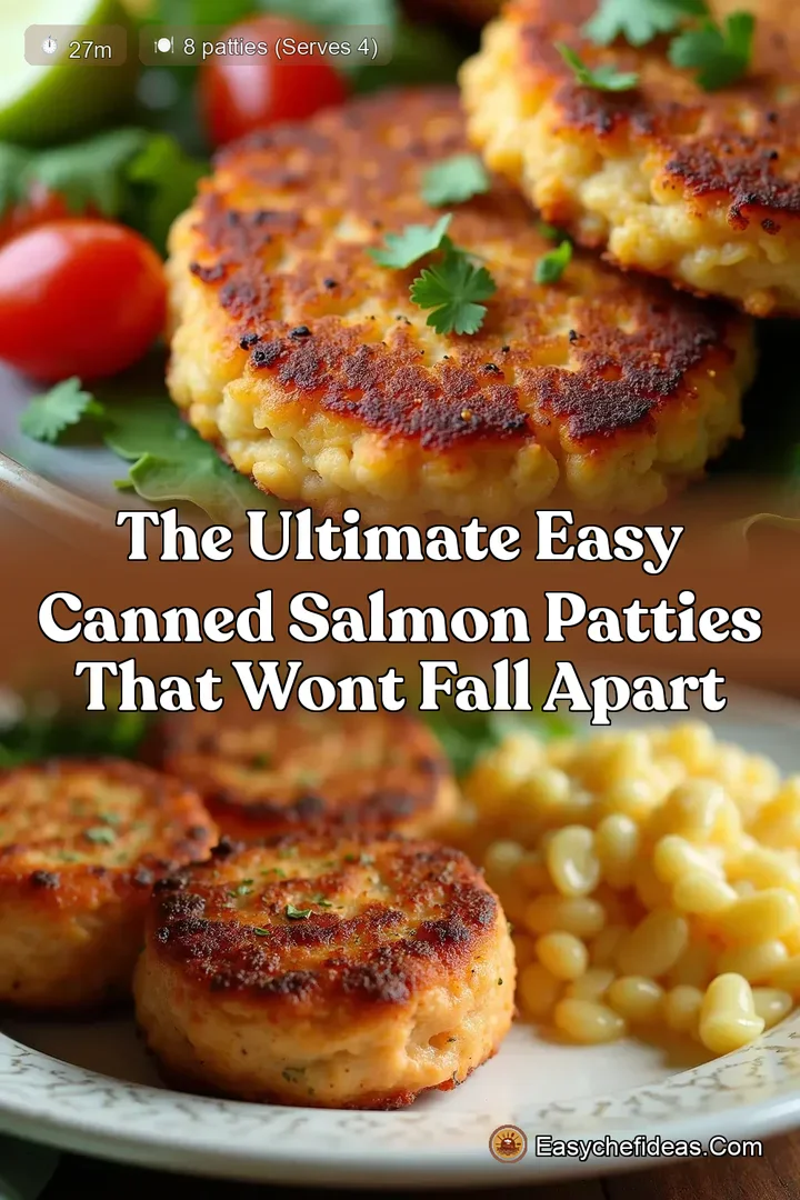 The Ultimate Easy Canned Salmon Patties That Wont Fall Apart