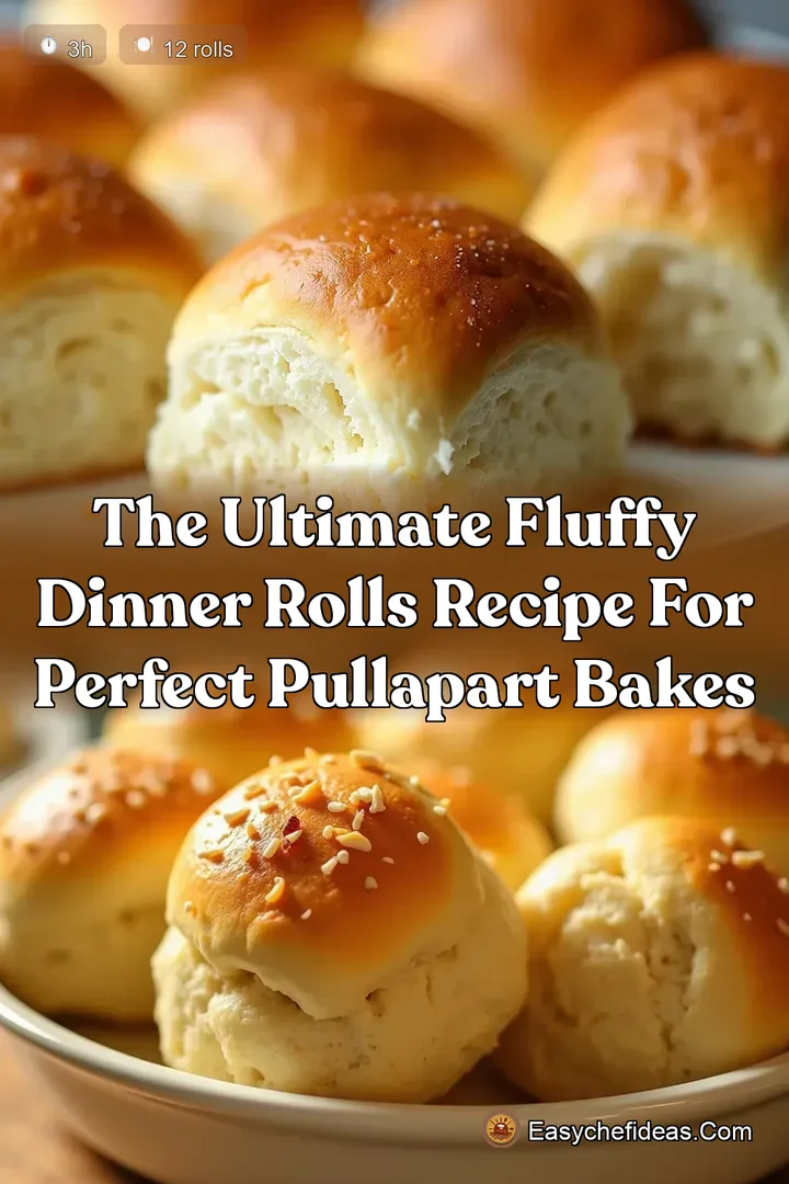 The Ultimate Fluffy Dinner Rolls Recipe for Perfect PullApart Bakes