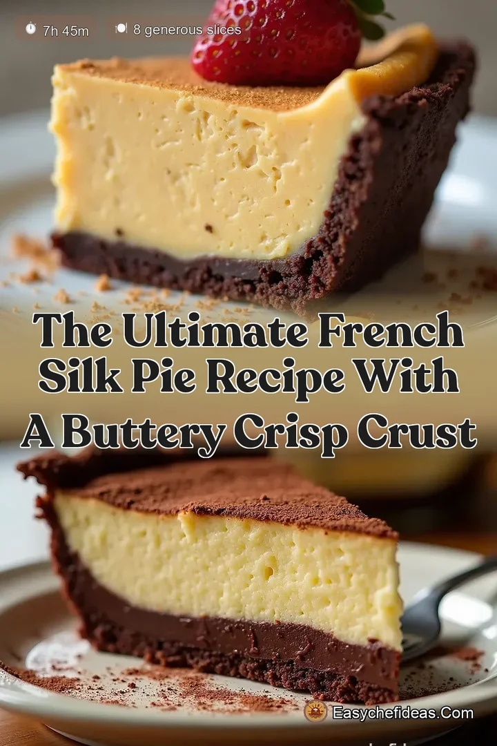 The Ultimate French Silk Pie Recipe with a Buttery Crisp Crust